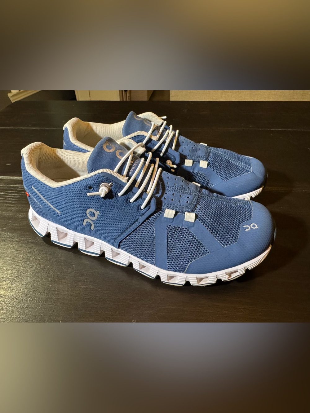 On Cloud Women's Blue Athletic Running Shoes